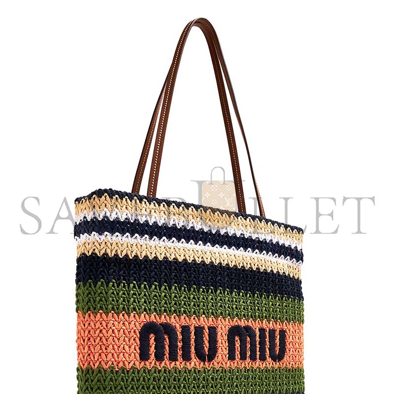 MIU MIU CROCHET TOTE BAG 5BG248 (38*30cm)